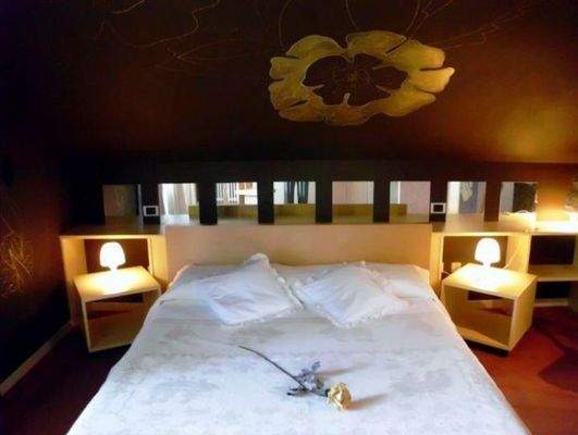 Eines von zwei Schlafzimmern