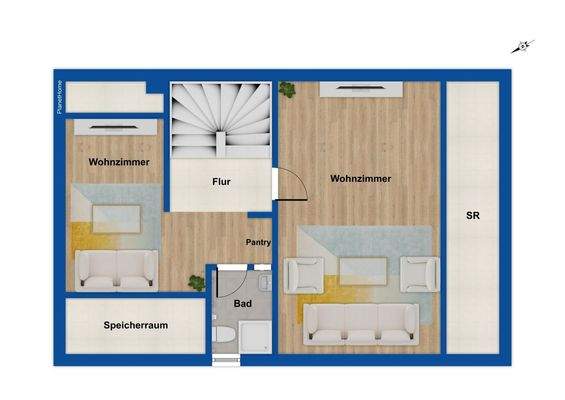 Grundriss Dachgeschoss