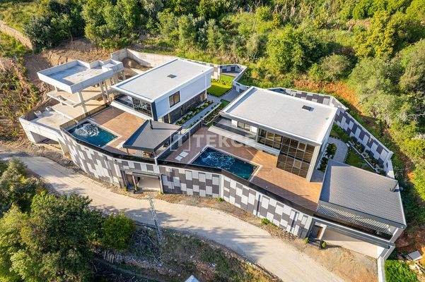 Sea View Villas with Smart Home Technology in Alanya