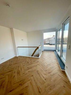 Wohnzimmer mit Dachterrasse 2