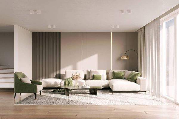 Visualisierung Wohnzimmer