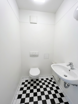 Gäste-WC nach Renovierung 