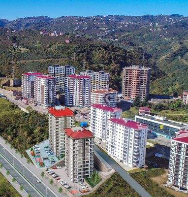 New Apartments Intertwined with Nature in Kaşüstü, Trabzon