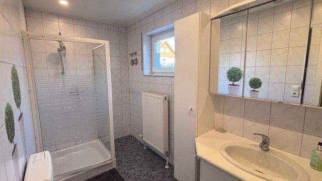 Das Badezimmer im KG