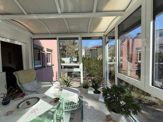 Teilansicht Wintergarten