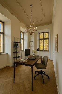 3. Zimmer mit Gartenblick