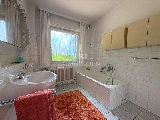 Vollbad im Erdgeschoss