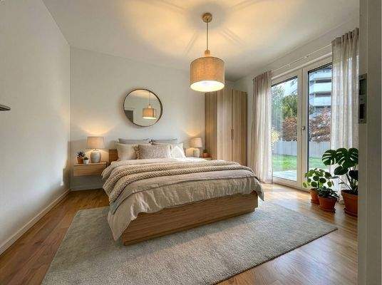 So könnte das Schlafzimmer aussehen