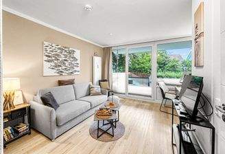 Blick in die Wohnung