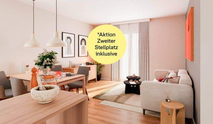 Praktisches Wohnzimmer