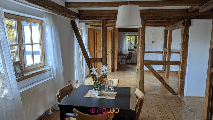 Wohnbereich mit Fachwerkcharme