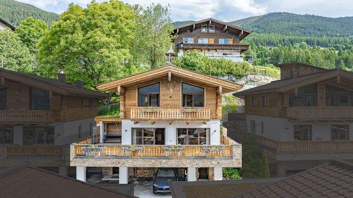 KITZIMMO-Exklusives Nationalpark Chalet in sonniger Ruhelage - Immobilien Neukirchen.