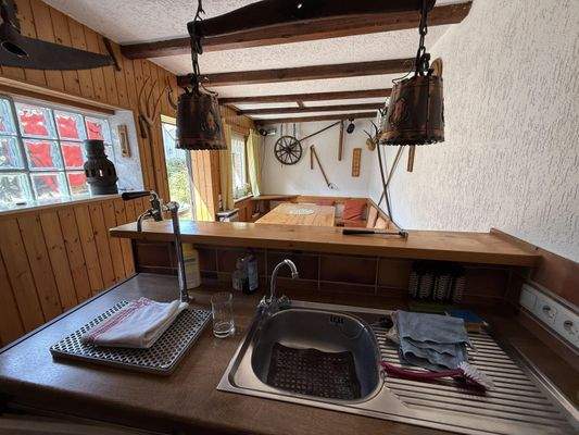 Partyraum Gartenhütte