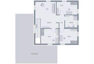 Grundriss Obergeschoss