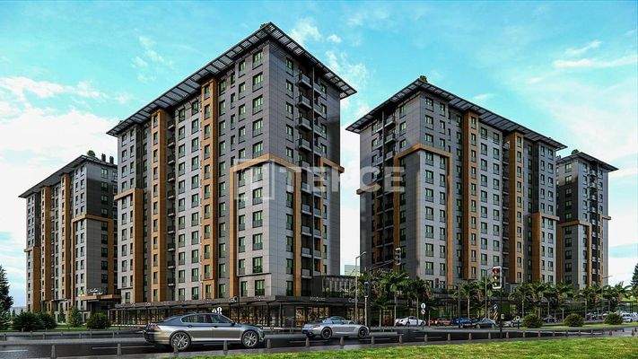 Apartments with Uninterrupted City and Forest Views in İstanbul