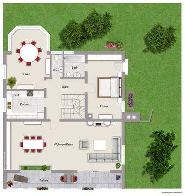 Grundriss Erdgeschoss