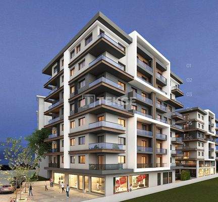 Spacious Seafront Apartments Close to Amenities in Karşıyaka İzmir