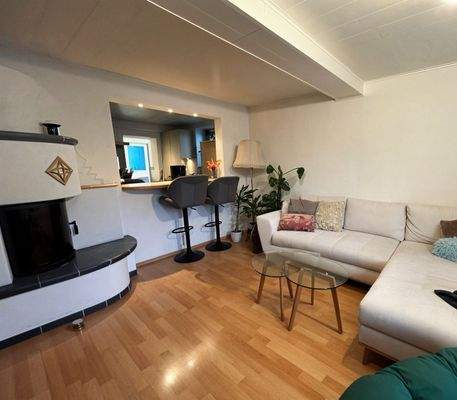 EG Wohnzimmer mit Kamin