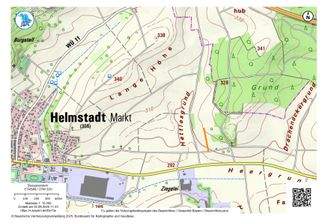 Helmstadt Lageplan Ort