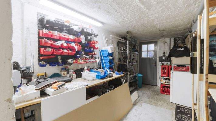 Werkstatt im Keller