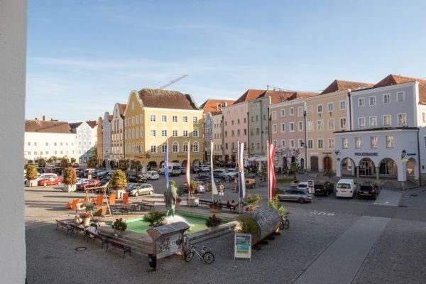Ausblick Wohnzimmer