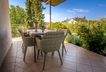 Terrasse mit Schlossblick