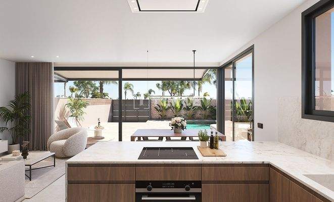 Luxury Townhouses near Las Higuericas Beach in Pilar de la Horadada