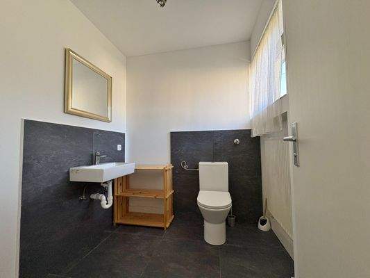 WC im Anbau