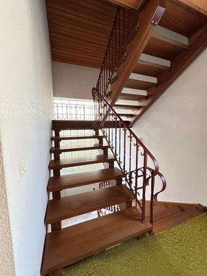 Aufgang zum Dachgeschoss