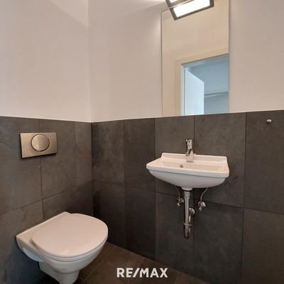 moderne Toiletten