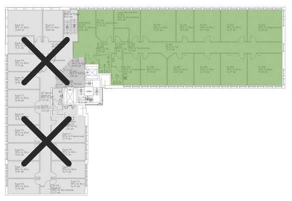Geb. 54 - 56 - 1. Obergeschoss