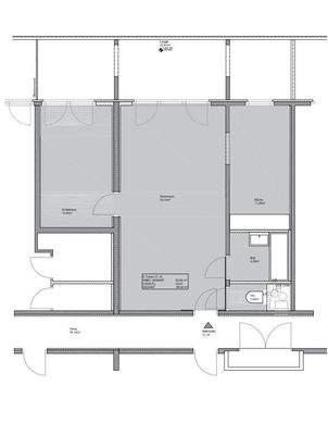 Plan 2,5-Zimmer