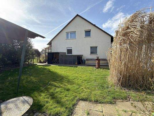 Giebelansicht vom Garten