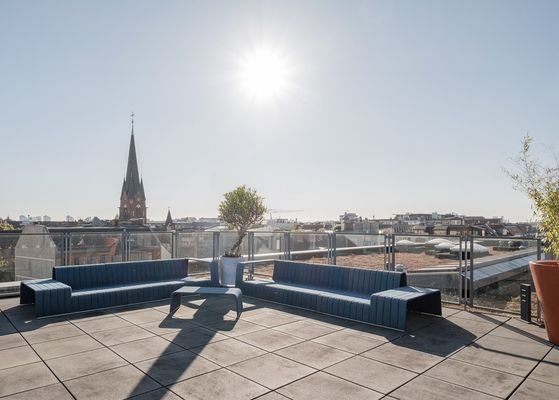 Aufdachterrasse