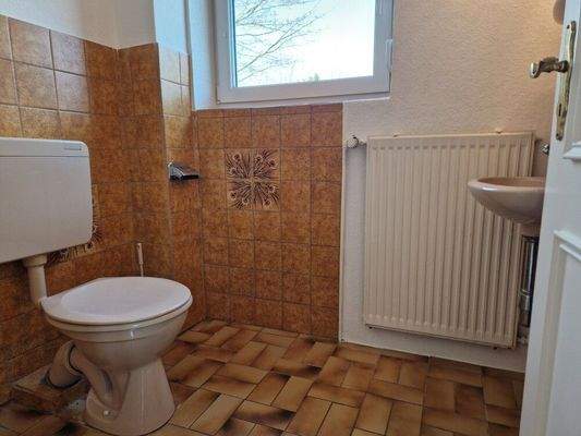 Das separate Gäste-WC