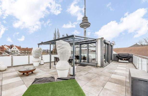 Dachterrasse (Maisonettewohnung)