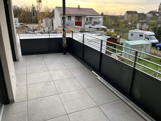 Balkon im 1. OG (Haus 2)