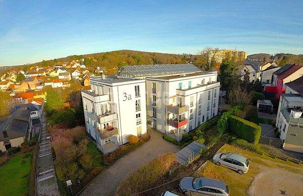 Frontansicht des Hauses 