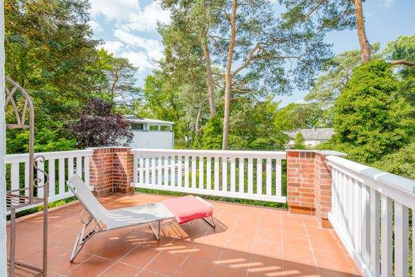 Terrasse im Obergeschoss