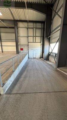 Einfahrtor geeignet für Einfahrt mit Lastzug