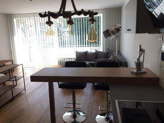 Blick in den Wohnbereich