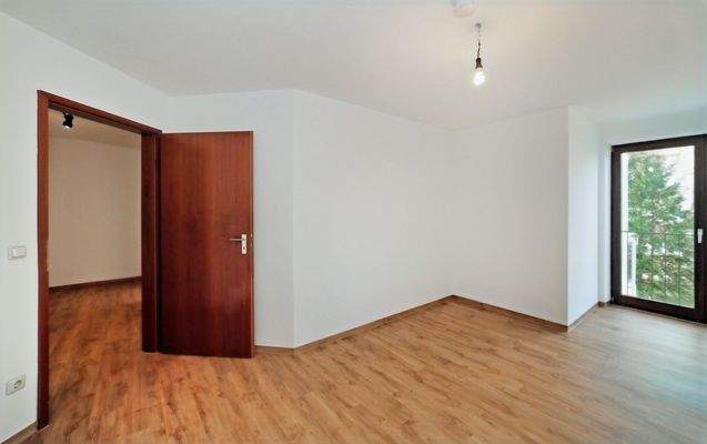 Schlafzimmer zum Hof