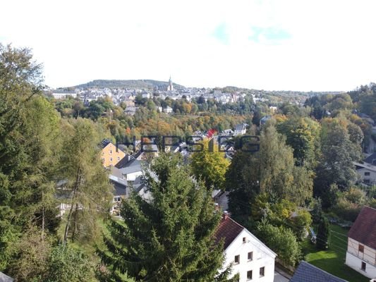 Aussicht Richtung Pöhlberg und St. Annenkirche