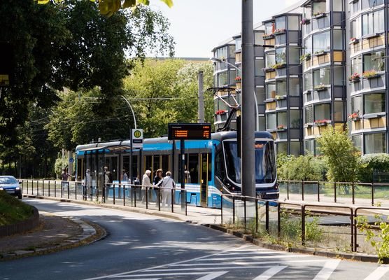 City schnell mit Tram zu erreichen