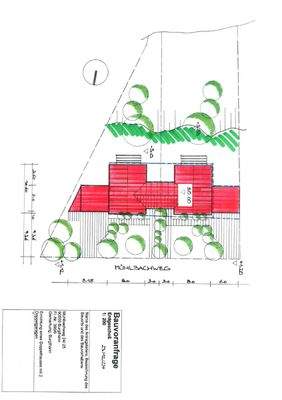 Darstellung 2D Doppelhaus