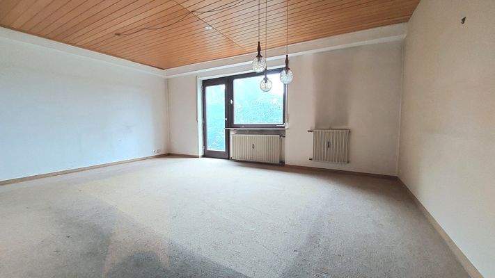 Wohn-/Essbereich im UG, 23 m²