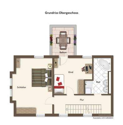 Grundriss Obergeschoss