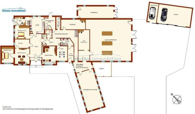 Grundriss Erdgeschoss