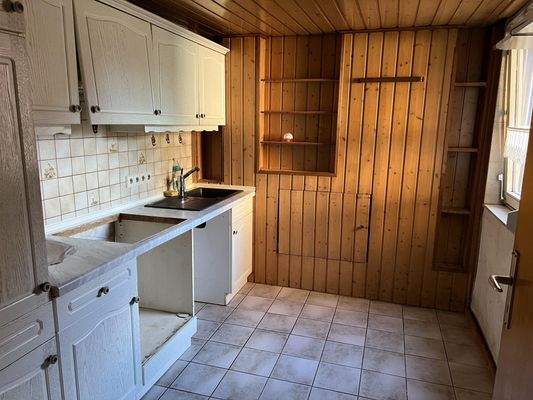 Küche ohne Ausstattung