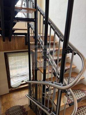 Treppe mit Plattformlift